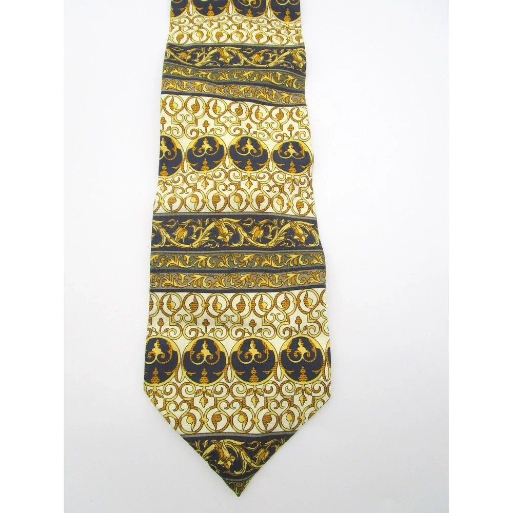 Dona Dona 100% Silk Dress Tie Made in Italy Vintage Still Has Tag